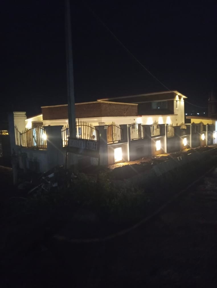 Solar inverter installation in a residential building